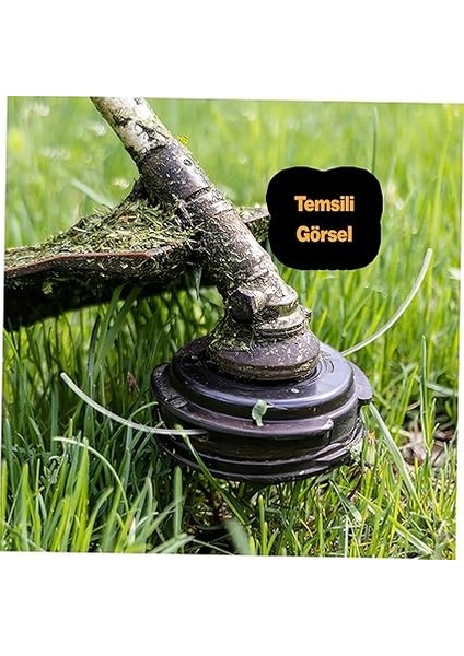 Metre Çelik Telli 3.5 mm Misina Motorlu Tırpan Yuvarlak Çim Ot Biçme Teli Güçlü Performans fırsatları