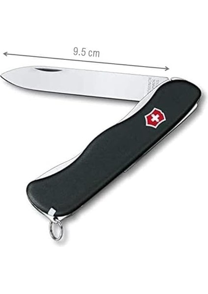 Taschenmesser Sentinel (4 Funktionen, Grosse Feststellklinge, Leicht) Schwarz fiyatları
