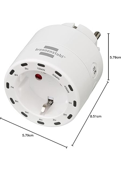 Iç Mekan Kullanımı Için 12 Proglamlı LED Işıklı Zaman Ayarlı Priz modelleri