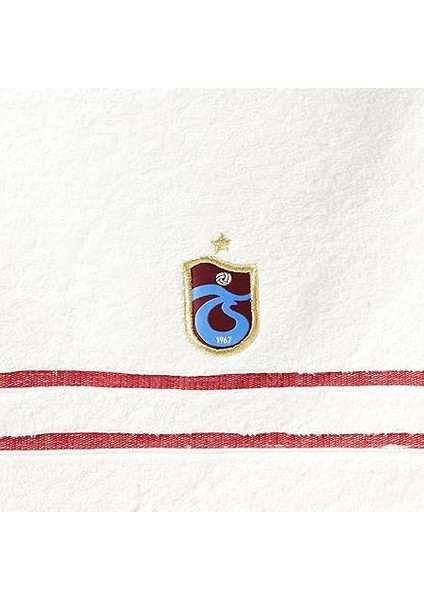 Trabzonspor Lisanslı Arma BASKILI%100 Pamuk Yüz Havlusu, Beyaz, 50X90 cm fırsatları