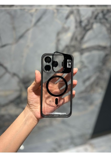 IPHONE 15 Promax Lensli Magsafe Şeffaf Telefon Kılıfı modelleri
