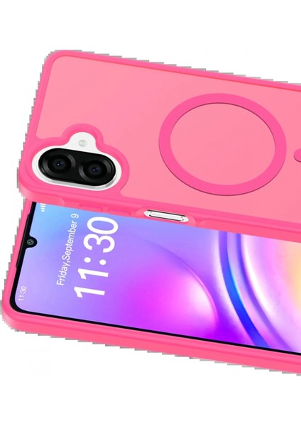 Samsung Galaxy A07 Jota Magsafe Kapak - Rose modelleri