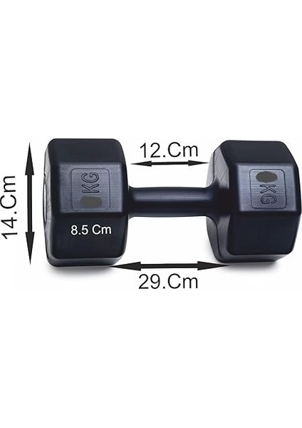 Spor 6 kg Dambıl x 2 Adet = 12 kg fırsatları