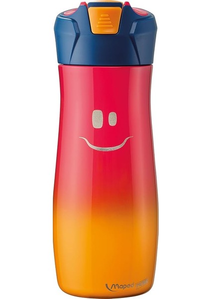 Picnik 580 ml Çelik Matara, Gülen Yüz Figürlü, Pembe fiyatları