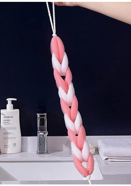 Uzayabilen Elastik Banyo Lifi - Premium Düğümlü ve Uzun Banyo Lifi, Esnek ve Yumuşak Derinlemesine Temizlik Için, Köpüren ve Dayanıklı Vücut Fırçası fırsatları