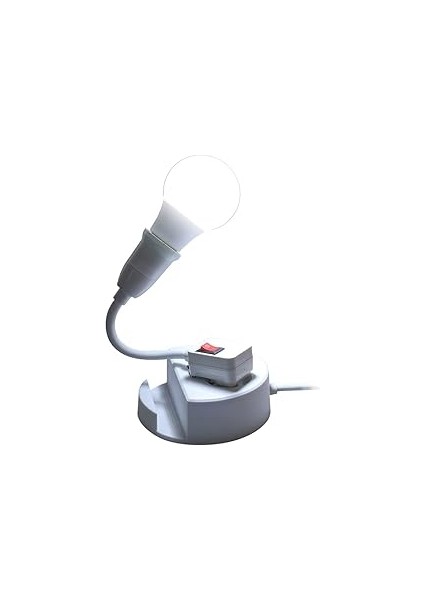 1 Adet Oynar Başlıklı Akrobatik Fişli Açma Kapama Anahtarlı Prize Takılan E27 Ampul Duy, Gece Lambası, 180 Derece Bükülebilir fiyatları