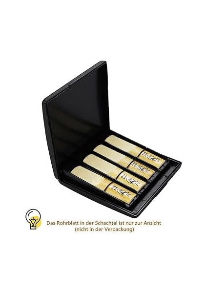 Ruh Dili, Klarnet ve Saksafon Saklama Çantası, Birçok Enstrüman Için Saklama Kutusu, Tüm Klarnet ve Saksafon Için Nem Regülasyonlu modelleri