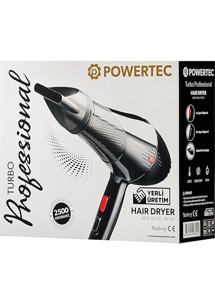 TR-701 Profesyonel Saç Kurutma &amp; Fön Makinesi modelleri