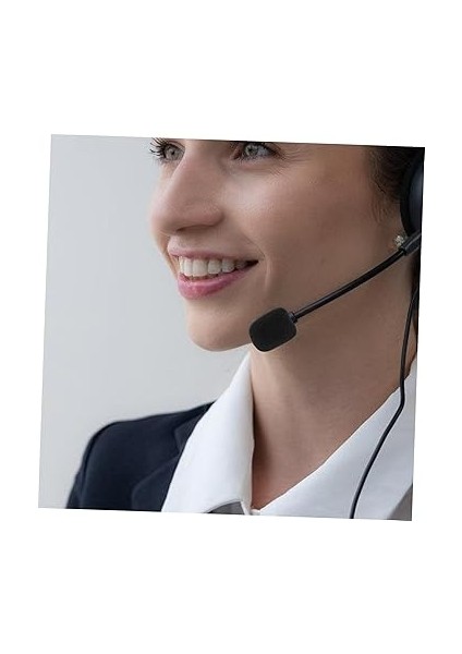 Sahne Mikrofonu Için 20 Adet Mikrofon Kapağı Değiştirme Siyah 30 * 22 * 8mm Sağlam Sünger Malzeme Evrensel Uyum Kullanımı Kolay modelleri