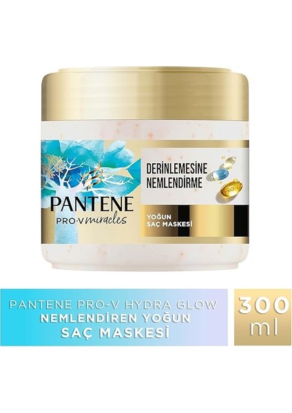 Pro-V Miracles Hydra Glow Nemlendirici Maske Kuru Saçlar Için 300 ml fiyatları