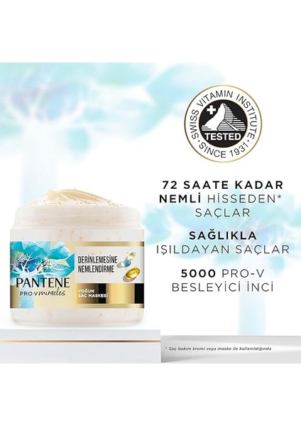 Pro-V Miracles Hydra Glow Nemlendirici Maske Kuru Saçlar Için 300 ml indirimleri