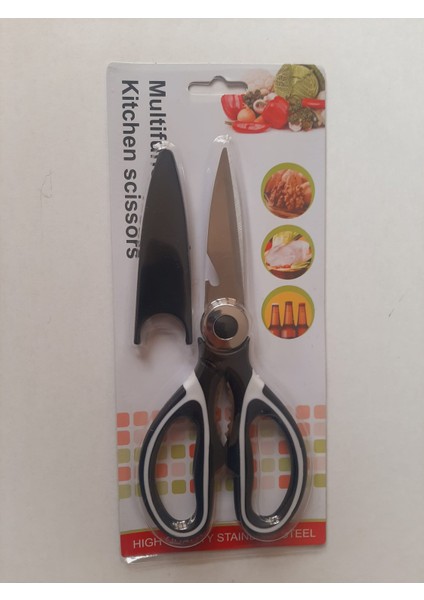 Çok Fonksiyonlu Kılıflı Mutfak Makası Sebze Doğrama Et Tavuk Balık Hamur Börek Kesmek Için Makas indirimleri