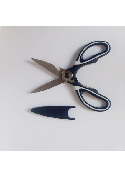 Çok Fonksiyonlu Kılıflı Mutfak Makası Sebze Doğrama Et Tavuk Balık Hamur Börek Kesmek Için Makas