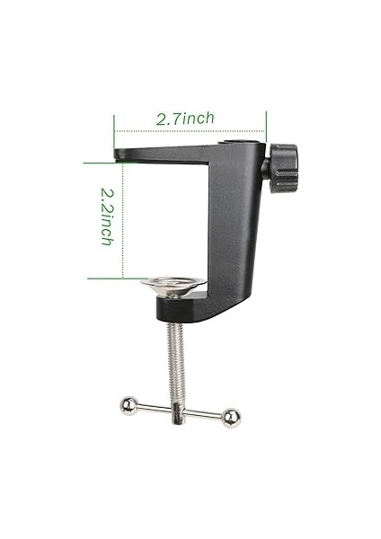 Mic Için Masa Montaj Kelepçesi - Ayarlanabilir Vidalı Mikrofon Kol Standı Için Bom Kol Kelepçesi, Maksimum Boşluk 55 Mm/2,16 Inç fiyatları