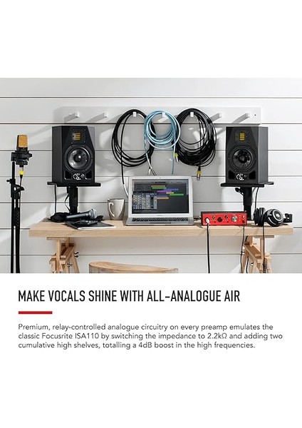 Clarett 2+ USB Ses Kartı: Müzik Prodüksiyonu Için Usb-C Bağlantılı Audio Arayüzü, Iki Profesyonel Kalite Pre-Amplifikatör ve Güçlü, Şeffaf Kulaklık Çıkışları/enstrüman Girişleri modelleri