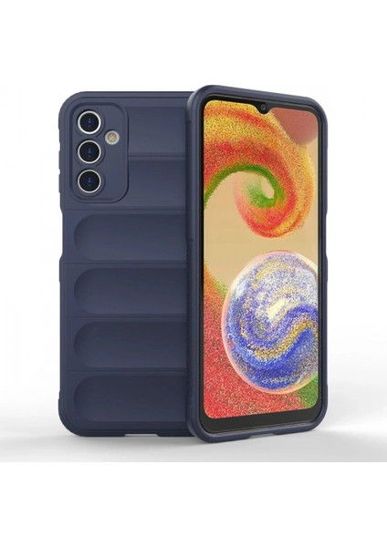 Samsung Galaxy A14 4g Kılıf Optimum Silikon - Lacivert