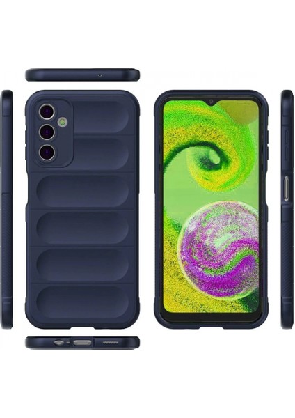 Samsung Galaxy A14 4g Kılıf Optimum Silikon - Lacivert modelleri