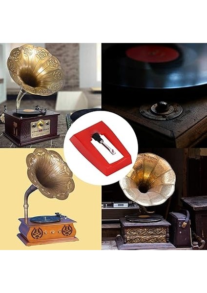 Çalar Iğnesi, 4 Adet Fonograf Elektrikli Plak Çalar Pikap Iğne Aksesuarı Değiştirme, Ion, Fonograf Için modelleri