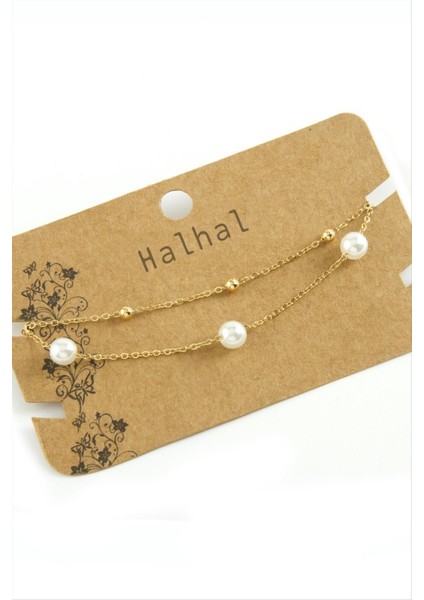 shop Inci Lüks Çelik Halhal-Sarı fiyatları