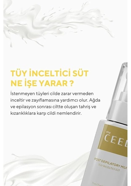 Ceel Tüy Inceltici ve Nemlendirici Süt 60 ml - Isırgan Otu ve Hyaluronik Asit Özlü Cilt Yumuşatıcı ve Nemlendirici Bakım fiyatları