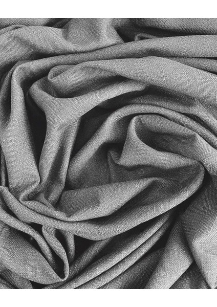 Nova Keten Fon Perde - Açık Gri Tüm Odalara Uygun ( Tek Kanat ) Tül, Pano, Fon, modelleri