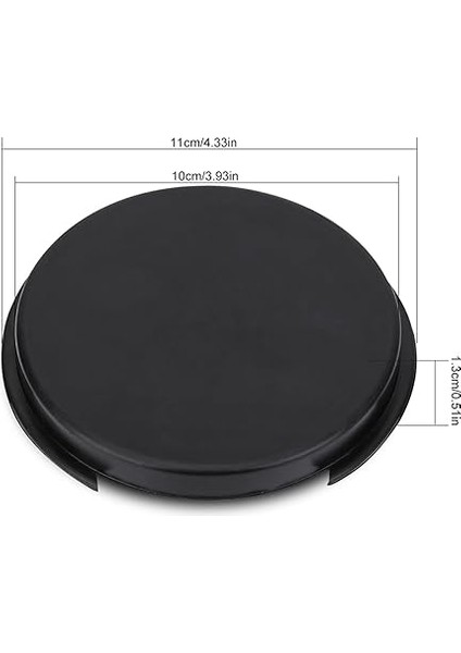 Gitar Ses Deliği Kapağı, Akustik Klasik Gitar Için Siyah Kauçuk Gitar Ses Deliği Kapak Bloğu 38''/39'' modelleri