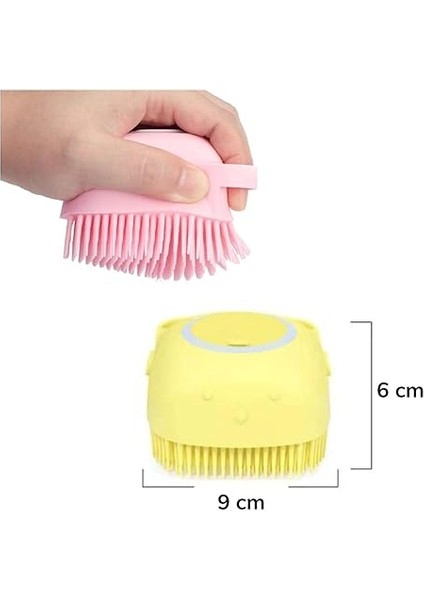 Yumuşak Silikon Malzemeli Esnek Jel Hazneli Masaj Fonksiyonlu Etkili Banyo Duş Kese Lifi fırsatları