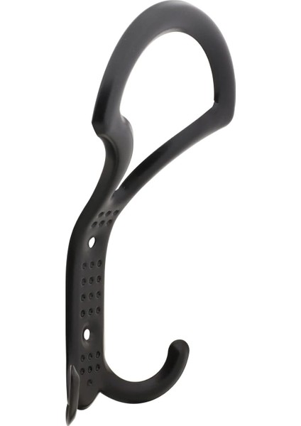 Noktalı Portmanto Vestiyer Duvar Askısı Metal Dolap Elbise Askılığı Siyah 5 Adet fırsatları