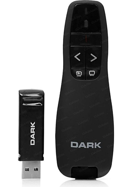 WP07 Kırmızı Lazerli 2.4ghz Rf Kablosuz Sunum Kumandası (DK-AC-WP07) fırsatları