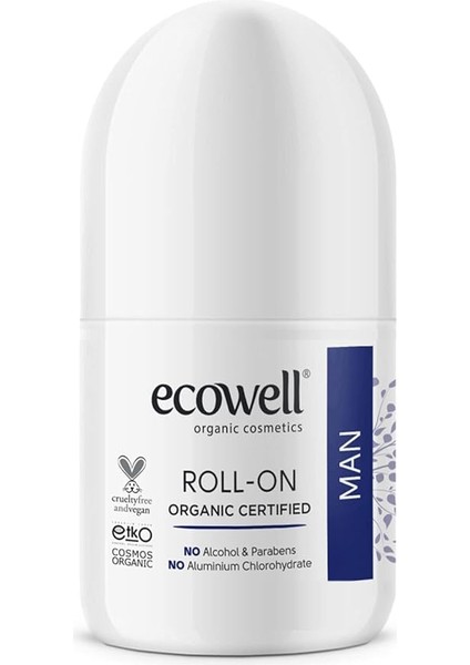 Organik Roll-On Erkek 75 ml