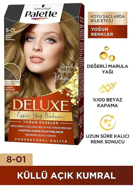Yoğun Renkler 8-01 Küllü Açık Kumral fiyatları