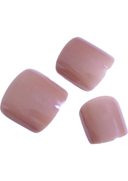 Beauty Ayak Takma Tırnak Seti &amp; Zararsız Yapıştırıcı Bronz fiyatları