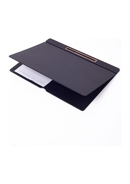 Office Deri Kapaklı Masa Sümeni Siyah Ahşap Detaylı 50X35CM modelleri