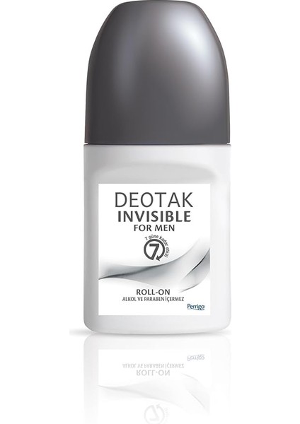 Invisible Erkek7 Güne Kadar Etkili Roll-On Deodorant 35 ml