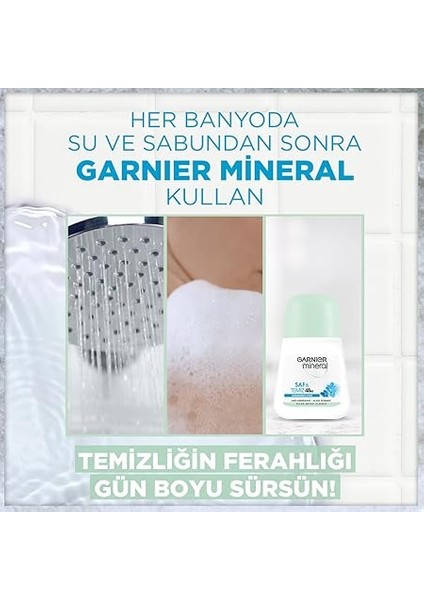 Mineral Saf&amp;temiz Arındırıcı Etki Roll-On Deodorant fırsatları