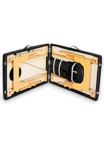 55003 Siyah Çanta Şeklinde Katlanabilir Masaj Masası Kılıf Hediyeli modelleri