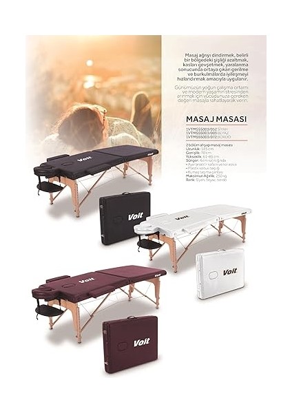 55003 Siyah Çanta Şeklinde Katlanabilir Masaj Masası Kılıf Hediyeli fırsatları