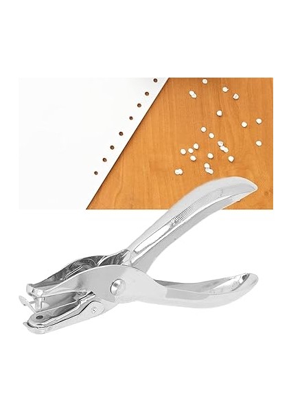 Tek Delik Delgeci Metal Tek Delikli 3 mm Kağıt Delgeci Dayanıklılık Klasik Ofis Kağıt Delgeci Ev Ofis ve Anaokulu Etkinlikleri fırsatları