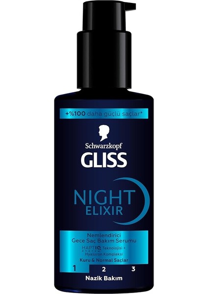 Night Elixir Nemlendirici Gece Bakım Serumu, 100ML
