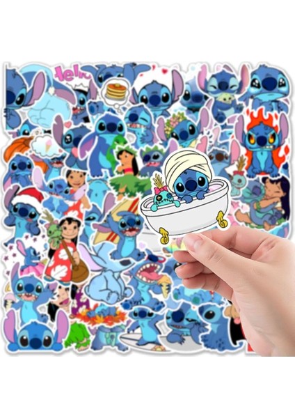 Major Selection Stitch Seri 2 Defter Suluk Laptop Notebook Tablet Telefon Kılıf Sticker Seti