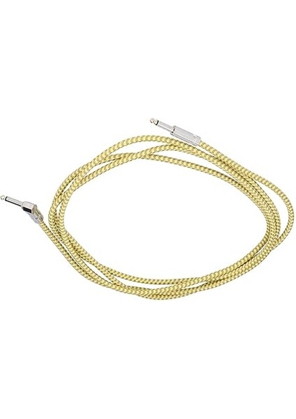 Gitar Kablosu, Gitar Kablosu Erkek - Erkeğe Gürültü Azaltma Ses Konektörü 6.5mm Bas Amp Kablosu Bas Gitar Için Enstrüman Kablosu, Elektrikli Mandolin, Pro Ses, Dik Açıdan Düze (3