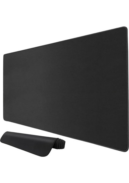 Pass Group Fare Altlığı, Fare Altlığı Xxl 900 x 400 x 2 Mm, Oyun Halısı, Kaymaz Kauçuk Taban, Mikrofiberli Paspası, Ofis Aksesuarları (Siyah) (Siyah 900 mm x 400 Mm)