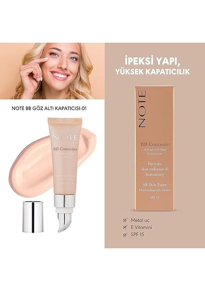 Bb Concealer 01 Spf 15 Göz Altı Kapatıcısı fiyatları
