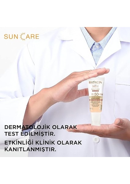 Sun Care Lekeye Eğilimli Ciltler Için Çok Yüksek Korumalı Renkli Güneş Kremi 50 Spf - Leke Tinted 50 ml modelleri