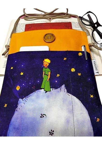 Kitap/tablet/ebook Çantası – Kılıfı (Küçük Prens ve Gezegen) fırsatları