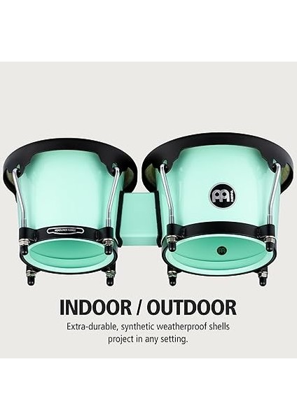 Percussion Headliner Bongo - Journey Serisi - Special Edition - 6 1/2" Macho &amp; 7 1/2" Hembra - Seafoam Green (HB50SF) fiyatları