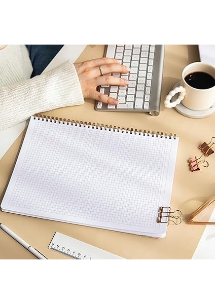 Spiralli Karton Kapak 2’li Set Kareli Okul Defteri 80 Yaprak, Ders Programlı Retro Disko fiyatları