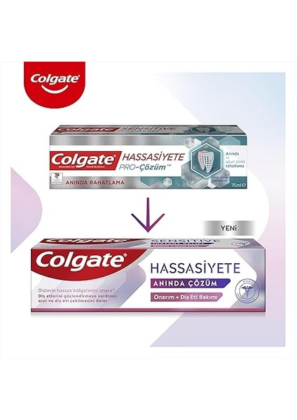 Hassasiyete Anında Çözüm Onarım + Diş Eti Bakımı 75ML fiyatları