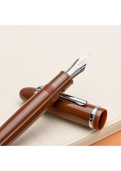 Gönder Jinhao X159 Dolma Kalem (Kahve Krom, Medium Uç) fırsatları