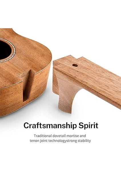 DUS-100 Soprano Ukulele Seti (Natural) modelleri